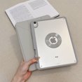 thumbnail image 1 of Allytechgroup iPad Pro 11 2024 Case with Pencil Holder, Slim Magnetic Stand Cover, Auto Sleep/Wake, Trifold Protective Shell Case for Apple iPad Pro 11 inch 2024, Gray, 1 of 9