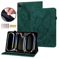 thumbnail image 1 of Allytechgroup iPad Pro 11 Case Cover, Stylish Big Butterfly Design PU Leather Smart Cover Auto Sleep Wake Pencil Holder Flip Stand Shockproof Bumper Case for Apple iPad Pro 11" 2024 M4, Green, 1 of 9