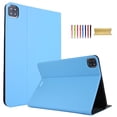 thumbnail image 1 of Allytechgroup iPad Pro 11 Case M4 2024, Flip Cover Ultra Slim Fit Auto Sleep Wake Protective Kickstand Bumper Shockproof Thin Case for Apple iPad 11 Pro 2024, Skyblue, 1 of 4