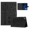 thumbnail image 1 of Allytechgroup for iPad Pro 11 Inch Case 2024 M4 A2836 A2837, Flip PU Leather 11 Inch Tablet Case with Credit Card Slot Kickstand Auto Sleep/Wake Full Body Protective for iPad Pro M4 11" Case, Black, 1 of 10