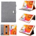 thumbnail image 1 of Allytechgroup iPad Pro 11 M4 2024 Case, Premium PU Leather Auto Sleep Wake Kickstand Flip Folio Cover Magnetic Closure Hand Strap Case for Apple iPad Pro 11" M4 2024, Gray, 1 of 7