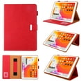 thumbnail image 1 of Allytechgroup iPad Pro 11 M4 2024 Case, Premium PU Leather Auto Sleep Wake Kickstand Flip Folio Cover Magnetic Closure Hand Strap Case for Apple iPad Pro 11" M4 2024, Red, 1 of 7