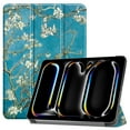 thumbnail image 1 of Allytechgroup iPad Pro 11 M4 2024 Case, Slim Flip Smart Cover Auto Sleep Wake Multi Angle Veiwing Stand Shockproof Case for Apple iPad Pro 11 inch 2024, Blossom, 1 of 7