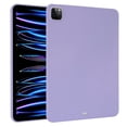 thumbnail image 1 of Allytechgroup iPad Pro 12.9" 2022/2021/2020/2018 Case, Ultra Slim Fit Shockproof Bumper Anti-Scratch Soft Silicone Back Cover Case for Apple iPad Pro 12.9" 6th 5th4th 3rd Gen, Purple, 1 of 9