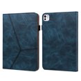 thumbnail image 1 of Allytechgroup iPad Pro 13 2024  Case, Slim Fit Premium PU Leather Flip Cover Multi Angle Viewing Stand Auto Sleep Wake Shockproof Case for Apple iPad Pro 13 2024 M4, Blue, 1 of 13