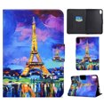 thumbnail image 1 of Allytechgroup iPad mini 4 5 Case, iPad mini 1 2 3 Case, PU Leather Flip Folio Stand Shockproof Auto Sleep Wake Multi Angle Stand Protective Case for Apple iPad mini 1 2 3 4 5, Eiffel Tower, 1 of 8