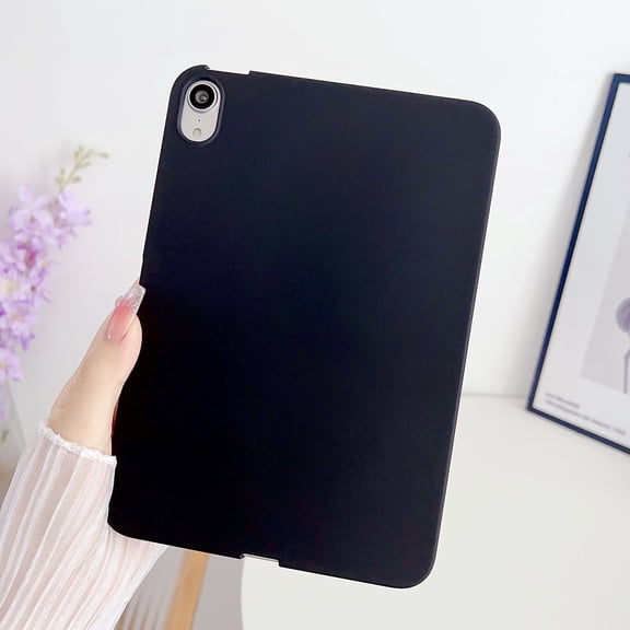 Allytechgroup iPad mini Case 1 2 3 4 5, Ultra Slim Thin Lightweight Soft Silicone Back Shell Bumper Shockproof Protective Case Cover for Apple iPad Mini 1st 2nd 3rd 4th 5th Gen 7.9", Black