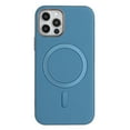 thumbnail image 1 of Allytechgroup iPhone 11 Case with Magnetic Ring, Compatible with Magsafe Slim Back Cover Flannel Inner Lining Shockproof Protective Phone Case for Apple iPhone 11, Lightblue, 1 of 6