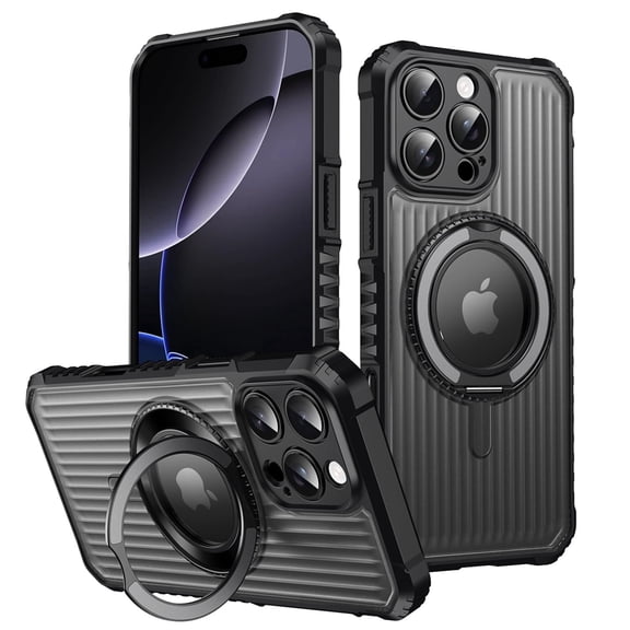 Allytechgroup Kickstand Cell Phone Case for Apple iPhone 11, Gray