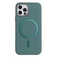 thumbnail image 1 of Allytechgroup iPhone 11 Pro Max Case with Magnetic Ring, Compatible with Magsafe Slim Back Cover Flannel Inner Lining Shockproof Protective Phone Case for Apple iPhone 11 Pro Max, Green, 1 of 6