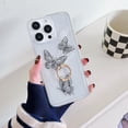 thumbnail image 1 of Allytechgroup iPhone 11 Pro Max Case with Ring Stand, Soft TPU Back Cover Slim Fit Shell Anti-Scratch Shockproof Luxury Bumper Phone Case for Apple iPhone 11 Pro Max, Colorful Butterfly, 1 of 10