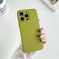 thumbnail image 1 of Allytechgroup iPhone 12 Case Magnetic, Compatible with Magsafe Liquid Silicone Shockproof Camera Lens Protective Phone Case for Apple iPhone 12, Green, 1 of 7