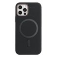thumbnail image 1 of Allytechgroup iPhone 12 Pro / 12 6.1" Case with Magnetic Ring, Compatible with Magsafe Slim Back Cover Flannel Inner Lining Shockproof Protective Phone Case for Apple iPhone 12 Pro / 12 6.1", Black, 1 of 6