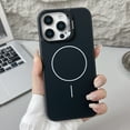 thumbnail image 1 of Allytechgroup for iPhone 12 Pro Max Case, Built-in Camera Lens Kickstand Support Wireless Charging Slim Bumper Shockproof Protective Magnetic Back Cover for iPhone 12 Pro Max, Black, 1 of 9