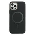 thumbnail image 1 of Allytechgroup iPhone 12 Pro Max Case with Magnetic Ring, Compatible with Magsafe Slim Back Cover Flannel Inner Lining Shockproof Protective Phone Case for Apple iPhone 12 Pro Max, Black, 1 of 6