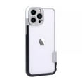 thumbnail image 1 of Allytechgroup for iPhone 13 Bumper Case No Back, Built-in Camera Cover Compatible with MagSafe Slim Lightweight TPU+PC Bumper Frame Cover Backless Shockproof, Blackwhite, 1 of 13