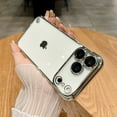 thumbnail image 1 of Allytechgroup for iPhone 13 Case with Camera Lens Protector, [Compatible with Magsafe] Clear Back Cover Not-Yellowing Heat Dissipation Lightweight Shockproof for iPhone 13, Silver, 1 of 9
