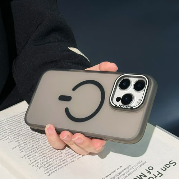 Allytechgroup for iPhone 13 Pro Case, Compatible with Magsafe Slim Lightweight Hard PC Soft TPU Phone Case for Women Girls Shockproof Magnetic Back Cover for iPhone 13 Pro, Black