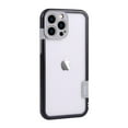 thumbnail image 1 of Allytechgroup for iPhone 13 Pro Max Bumper Case No Back, Built-in Camera Cover Compatible with MagSafe Slim Lightweight TPU+PC Bumper Frame Cover Backless Shockproof, Black, 1 of 13