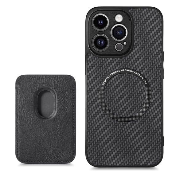 Allytechgroup for iPhone 13 Pro Max Case with Magnetic, Wallet Case with Card Slot for Women Men Military Grade Drop Protection Cover for iPhone 13 Pro Max, Black