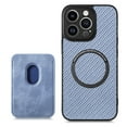 thumbnail image 1 of Allytechgroup for iPhone 13 Pro Max Case with Magnetic, Wallet Case with Card Slot for Women Men Military Grade Drop Protection Cover for iPhone 13 Pro Max, Blue, 1 of 9
