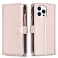 thumbnail image 1 of Allytechgroup for iPhone 13 Pro Max Wallet Phone Case with Hand Wrist, Flip Cover Kickstand Folio Shockproof Protective Cards Slots Wallet Case Cover for iPhone 13 Pro Max, Gold, 1 of 7