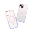 thumbnail image 1 of Allytechgroup iPhone 14 Case with Screen Protector, Compatible with Magsafe Transparent Matte Back Cover Anti-Scratch Drop Protective Phone Case for Apple iPhone 14, Lightpurple, 1 of 7