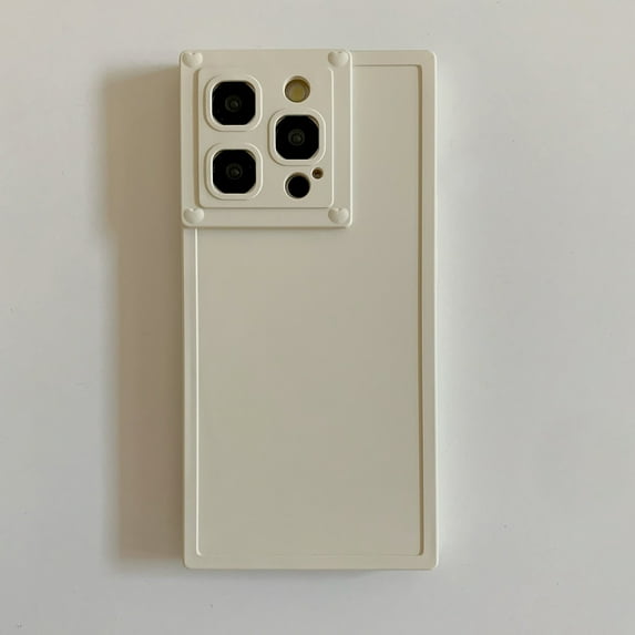 Allytechgroup iPhone 14 Plus Case Cover, Ultra-Slim Bumper with Camera Lens Protection Anti-Scratch Shockproof Rugged Phone Case for Apple iPhone 14 Plus, Beige