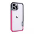 thumbnail image 1 of Allytechgroup for iPhone 14 Pro Bumper Case No Back, Built-in Camera Cover Compatible with MagSafe Slim Lightweight TPU+PC Bumper Frame Cover Backless Shockproof, Roseblack, 1 of 13