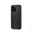 thumbnail image 1 of Allytechgroup for iPhone 14 Pro Case,[Compatible with MagSafe] [Military Grade Drop Protection] Slim PU Leather & Soft TPU Bumper & Hard PC Back Shockproof Shell Anti-slip Magnetic Case, Black, 1 of 10