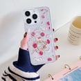thumbnail image 1 of Allytechgroup Ring Stand Butterfly Back Cover Cell Phone Case for Apple iPhone 14 Pro, Blue, 1 of 10