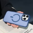 thumbnail image 1 of Allytechgroup for iPhone 15 Case, Compatible with Magsafe Slim Lightweight Hard PC Soft TPU Phone Case for Women Girls Shockproof Magnetic Back Cover for iPhone 15, Blue, 1 of 11
