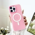 thumbnail image 1 of Allytechgroup iPhone 15 Case, TPU Back Cover Compatible with Magsafe Slim Fit Bumper Rugged Protective Shock Resistant Phone Case for Apple iPhone 15, Rose, 1 of 8