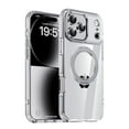 thumbnail image 1 of Allytechgroup for iPhone 15 Pro Case Clear, [Compatible with Magsafe] TPU+PC Hybrid Back Cover Shock-Resistant Anti-Scratch Transparent Phone Case Shell for Apple iPhone 15 Pro, Silver, 1 of 12