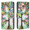 thumbnail image 1 of Allytechgroup iPhone 15 Pro Case Wallet Cover with Card Holder, Flip Folio Phone Case for Apple iPhone 15 Pro with Magnetic Closure, Kickstand & RFID Blocking Case for Women Men, Tree, 1 of 6