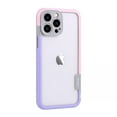 thumbnail image 1 of Allytechgroup for iPhone 15 Pro Max Bumper Case No Back, Built-in Camera Cover Compatible with MagSafe Slim Lightweight TPU+PC Bumper Frame Cover Backless Shockproof, Purplepink, 1 of 13