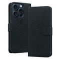 thumbnail image 1 of Allytechgroup for iPhone 15 Pro Max Case with Credit Card Slot, RFID Blocking PU Leather Flip Wallet Case for Women Girls Shockproof Protective Case Cover for iPhone 15 Pro Max, Black, 1 of 6