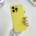 thumbnail image 1 of Allytechgroup iPhone 15 Pro Max Case Magnetic, Compatible with Magsafe Liquid Silicone Shockproof Camera Lens Protective Phone Case for Apple iPhone 15 Pro Max, Pearyellow, 1 of 7