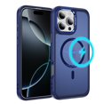 thumbnail image 1 of Allytechgroup iPhone 15 Pro Max Case Magnetic, Compatible with Magsafe Matte Back Cover Military Grade Shockproof Anti-Scratch Slim Fit Phone Case Cover for Apple iPhone 15 Pro Max, Darkblue, 1 of 9