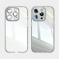 thumbnail image 1 of Allytechgroup iPhone 15 Pro Max Case, Shockproof Bumper Slim Fit Clear Back Cover with Camera Lens Protector - Anti-Scratch Phone Case for Apple iPhone 15 Pro Max, White, 1 of 6
