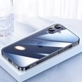 thumbnail image 1 of Allytechgroup iPhone 16 Case with Camera Lens Protctor, Crystal Clear Back Cover Heavy Duty Shockproof Drop Proof Anti-Scratch Phone Case for Apple iPhone 16, Titaniumblue, 1 of 6