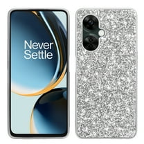 Allytechgroup iPhone 16 Case Glitter, Bling Stylish Case for Girls Women Shockproof Protective Anti-Scratch Luxury Phone Case for Apple iPhone 16, Silver