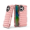 thumbnail image 1 of Allytechgroup iPhone 16 Case, Translucent Anti-Slip Shockproof Bumper Drop Protection Phone Case for Apple iPhone 16,Peach, 1 of 8