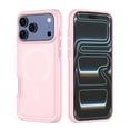 thumbnail image 1 of Allytechgroup for iPhone 16 Plus Back Cover Case Magnetic Shock-Resistant Anti-Scratch Support Wireless Charging Non-Slip Protection Shockproof Bumper for Women Men, Cherrypink, 1 of 6