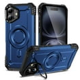 thumbnail image 1 of Allytechgroup for iPhone 16 Plus Case with Camera Kickstand, Support Wireless Charging Magnetic Phone Case for Women Men Military Grade Drop Protection for Apple iPhone 16 Plus, Blue, 1 of 7