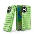 thumbnail image 1 of Allytechgroup iPhone 16 Plus Case, Translucent Anti-Slip Shockproof Bumper Drop Protection Phone Case for Apple iPhone 16 Plus,Green, 1 of 8