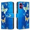 thumbnail image 1 of Allytechgroup iPhone 16 Plus Case Wallet Cover with Card Holder, Flip Folio Phone Case for Apple iPhone 16 Plus with Magnetic Closure, Kickstand & RFID Blocking Case for Women Men, Butterfly, 1 of 6