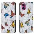 thumbnail image 1 of Allytechgroup iPhone 16 Plus Case Wallet Cover with Card Slots & Cash Pocket, Flip Folio Phone Case for Apple iPhone 16 Plus, Shockproof Stand Feature Premium PU Leather Case for Women Girls, 1 of 6