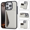 thumbnail image 1 of Allytechgroup iPhone 16 Plus Case Wallet, Premium PU Leather Back Cover with Cards Holder Drop Proof Shock Asorption Stylish Hybrid Phone Case for Apple iPhone 16 Plus, Gray, 1 of 8