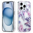 thumbnail image 1 of Allytechgroup iPhone 16 Pro Case Clear, Fashion Flowers Design Slim Shell Back Cover Shockproof Anti-Scratch Bumper Luxury Phone Case for Apple iPhone 16 Pro, 1 of 6